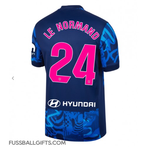 Atletico Madrid Robin Le Normand #24 Fußballbekleidung 3rd trikot 2024-25 Kurzarm